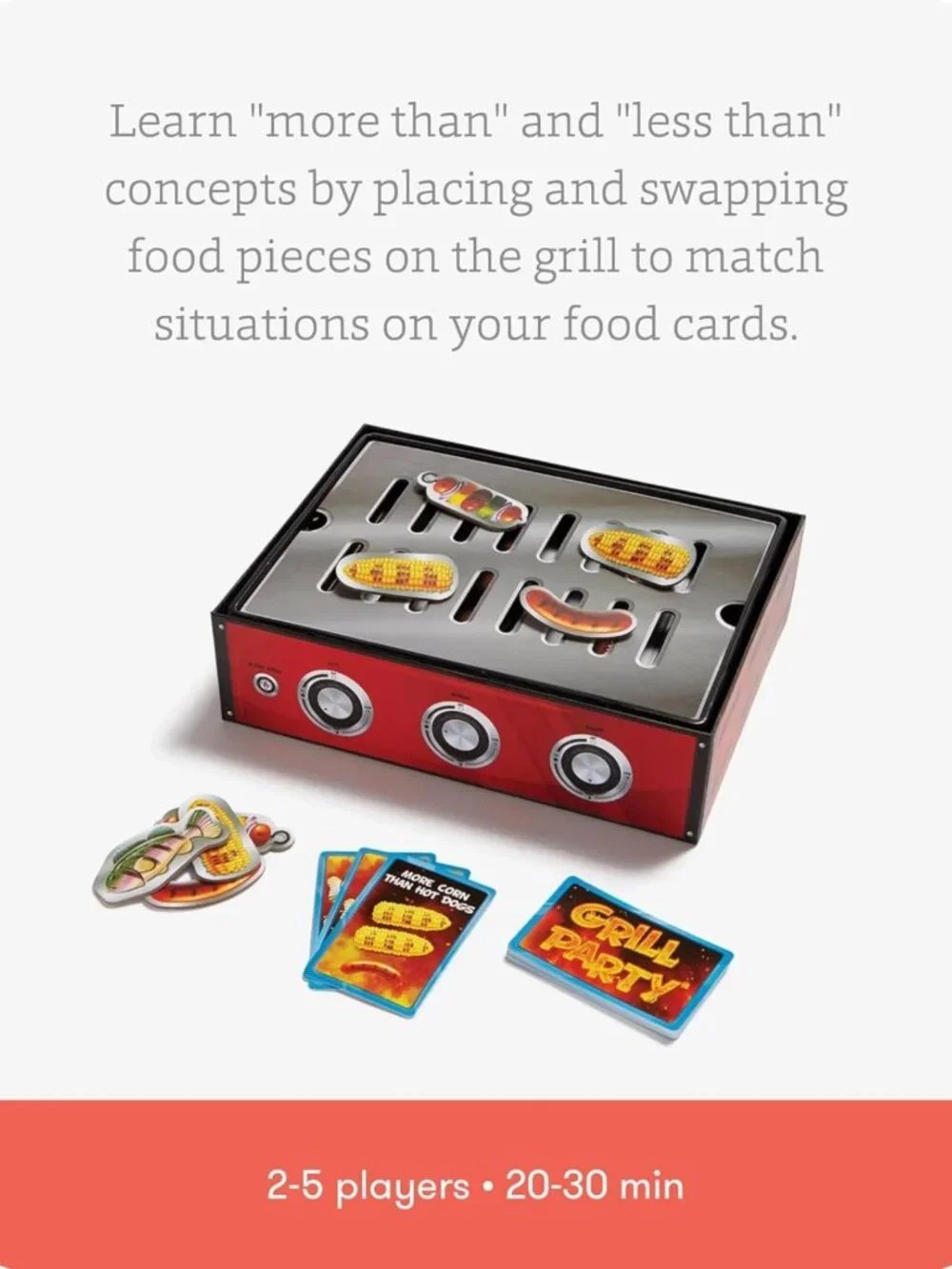 Engaging BBQ Algebra Game for Kids 8-12 | Fun Math Learning for 2-5 Players